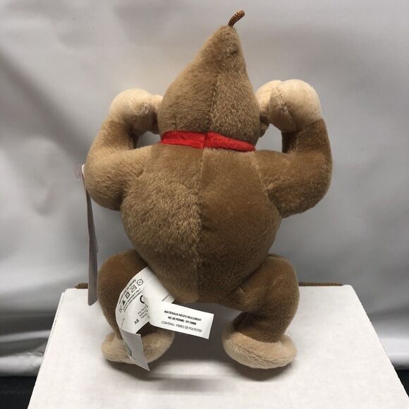 Donkey Kong Plush Toy 8" Nintendo DK Tie Stuffed Animal Figure Collectible Tags - Picture 5 of 10